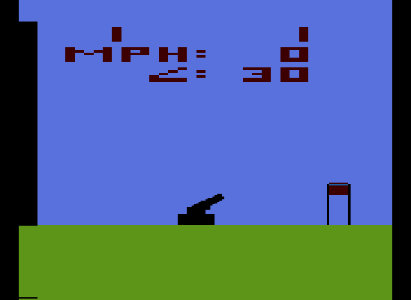 Backwards Cannonball v2 by Atari Troll Title Screen